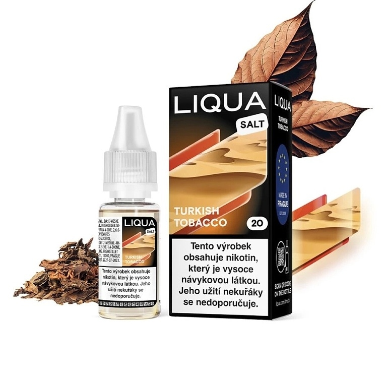 Liqua Salt - Turkish Tobacco - 20mg (Turecký tabák)