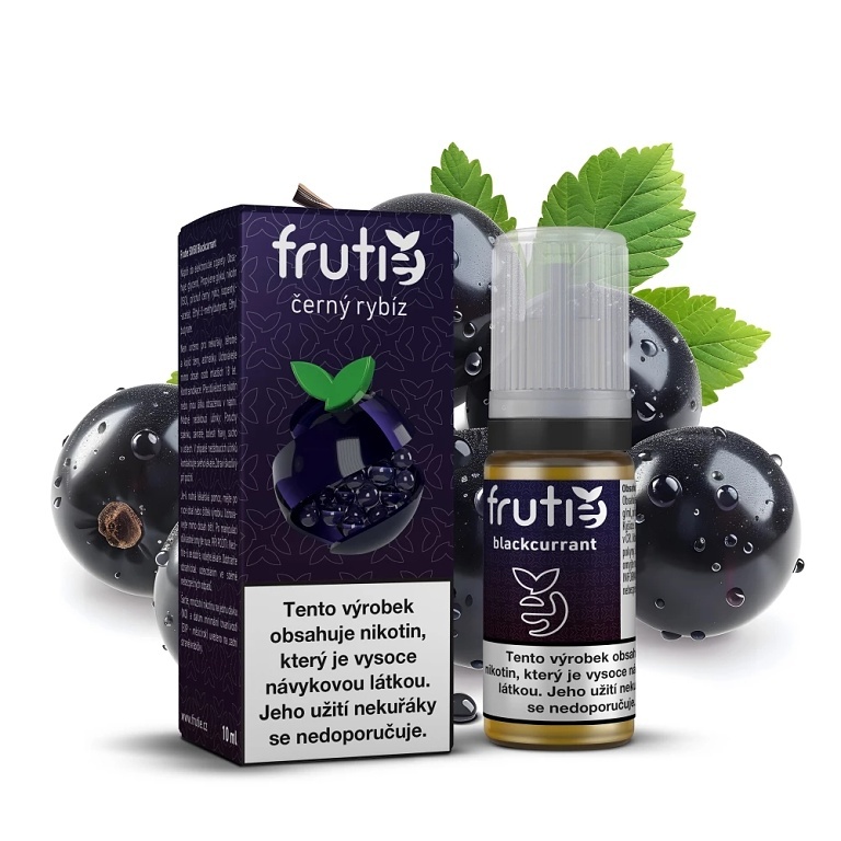 Frutie 50/50 - Černý rybíz (Blackcurrant) - 18mg