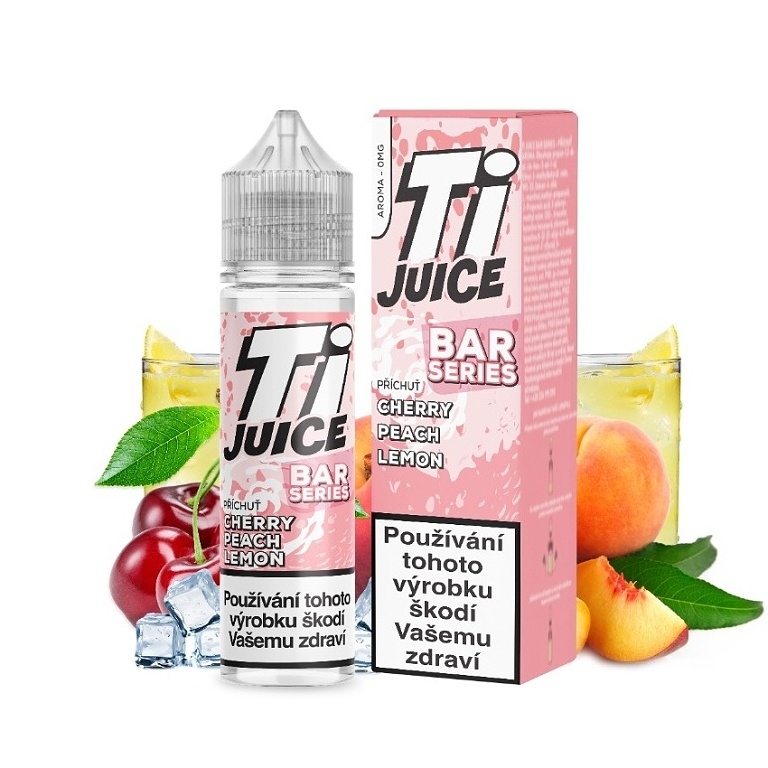 TI Juice Bar Series - S&V - Cherry Peach Lemon - 10ml (Třešeň, Broskev, Citrón)