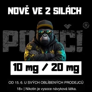 Popic! Salt Fruit Mix 10ml 10mg (Ovocný mix)