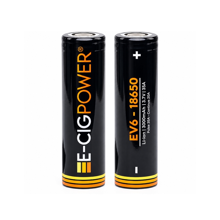 E-Cig Power baterie EV6 18650 3000mAh 35A