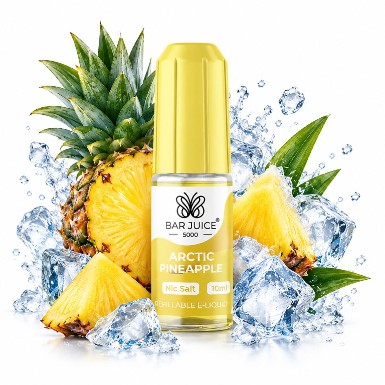 BAR Juice 5000 Salt Arctic Pineapple 20mg 10ml (Ledový ananas)