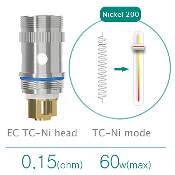 iSmoka-Eleaf EC TC-Ni 0,15ohm