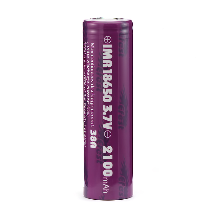 Baterie Efest 18650 2100mAh 38A