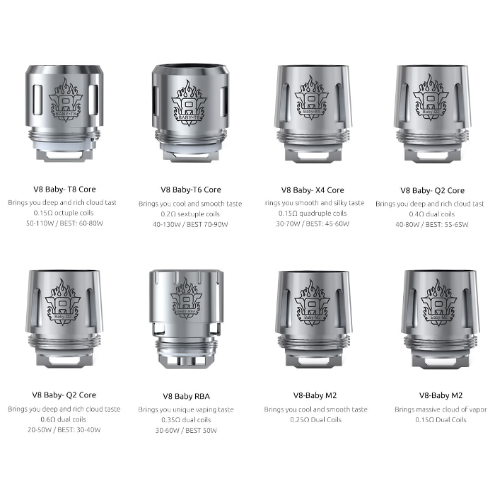 Smok TFV8 V8 Baby X4 Core 0,15ohm