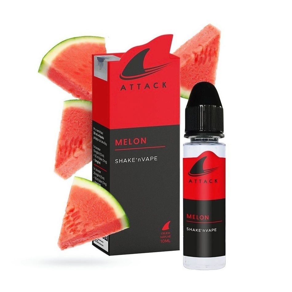 Shark Attack-Shake'n'Vape 10ml Meloun