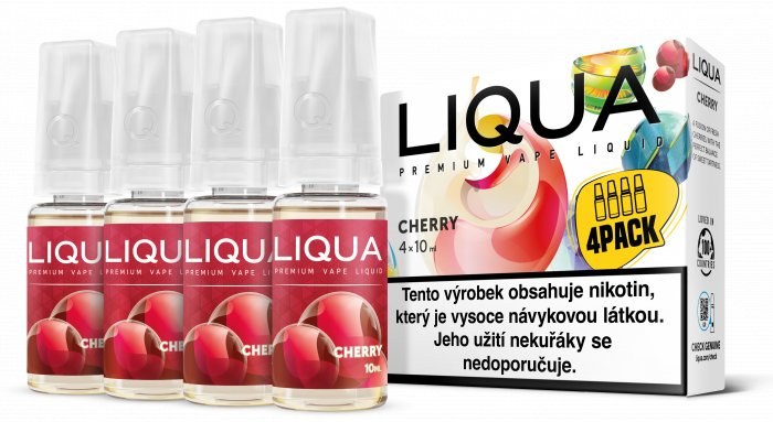 Liquid LIQUA Elements 4Pack Cherry 4x10ml-3mg (třešeň)