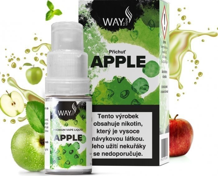 Liquid WAY to Vape Apple 10ml-6mg
