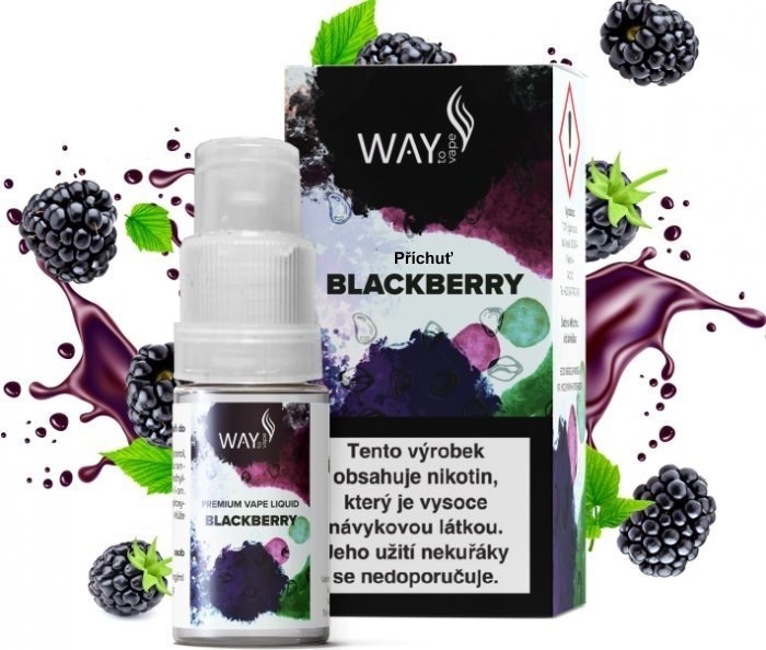 Liquid WAY to Vape Blackberry 10ml-3mg