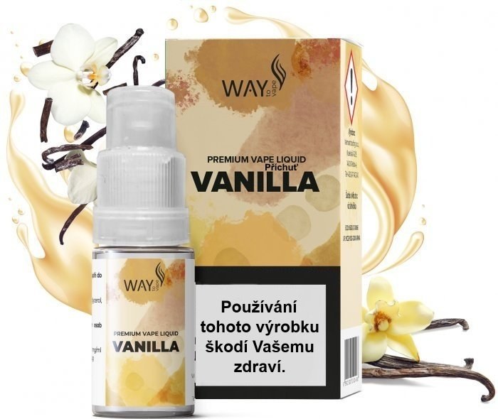 Liquid WAY to Vape Vanilla 10ml-0mg