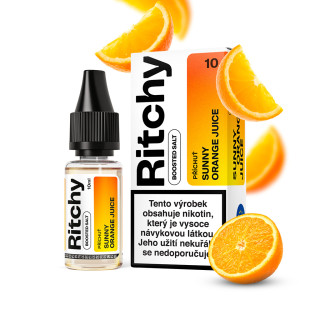 Ritchy Salt Sunny Orange Juice (Pomerančová šťáva) 10ml – 10 mg/ml