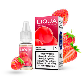 LIQUA Strawberry (Jahoda) 10ml – 3 mg/ml