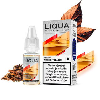 LIQUA Turkish Tobacco (Exotická tabáková směs) 10ml – 6 mg/ml