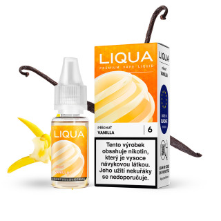 LIQUA Vanilla (Francouzská vanilka) 10ml – 18 mg/ml