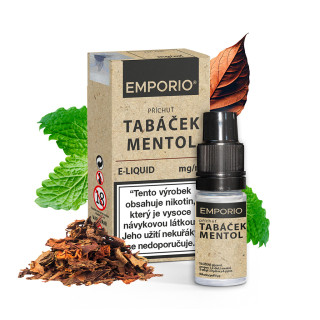 Emporio Tabáček Mentol 10ml – 6 mg/ml