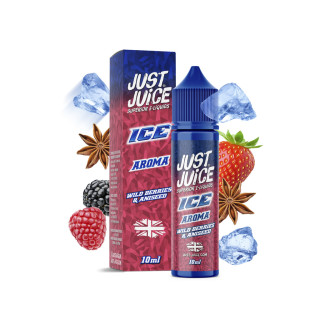 Příchuť Just Juice S&V: ICE Wild Berries & Aniseed (Ledové lesní ovoce s anýzem) – 10ml