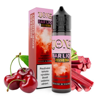Příchuť Lions Barliq S&V: Rhubarb Sour Cherry (Rebarbora a třešeň) – 10ml