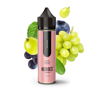 Příchuť ProVape Heroes S&V: Potter (Hrozny, borůvka, mentol) – 10ml