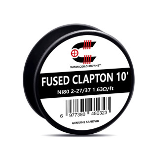 Odporový drát Coilology Sandvik - Fused Clapton Ni80 (3m) – 2-30/40