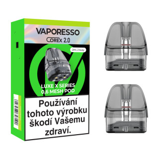 Vaporesso LUXE X Series 2ml náhradní cartridge 2ks – 0,8ohm