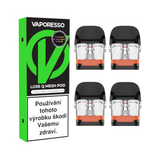Vaporesso LUXE Q Series náhradní cartridge 4ks – 0,6ohm
