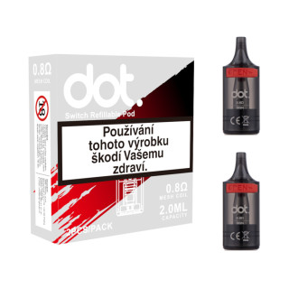 Dotmod Switch R Pod 2ml náhradní cartridge 2ks – 0,8ohm