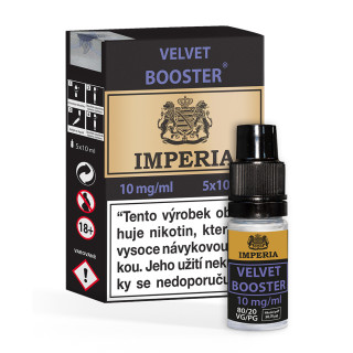 Imperia Velvet Booster (80VG/20PG) 5x10ml – 20mg, U