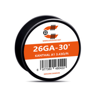 Odporový drát Coilology Sandvik - Kanthal A1 (9m) – 26GA