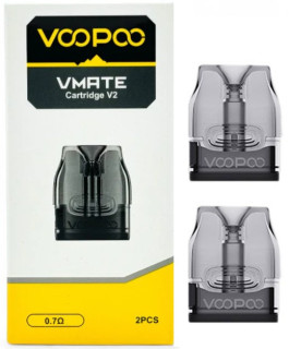 VOOPOO VMATE V2 cartridge 0,7 Ω 2 ml balení 2 ks