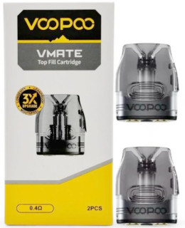 VOOPOO VMATE TOP FILL cartridge 0,4 Ω 2 ml balení 2 ks