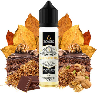 Příchuť Bombo Platinum Tobaccos S&V 15 ml Cuspidis (Světlý tabák s čokoládou a oříšky)