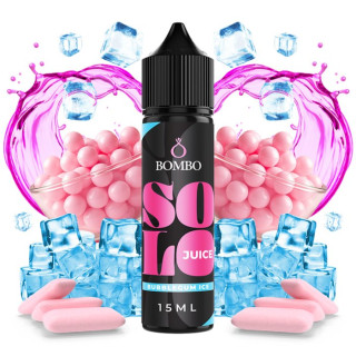Příchuť Bombo Solo Juice S&V 15 ml Bubblegum Ice (Sladká žvýkačka na ledu)