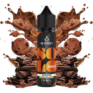 Příchuť Bombo Solo Juice S&V 15 ml Cookies Chocolate (Čokoládové cookies)