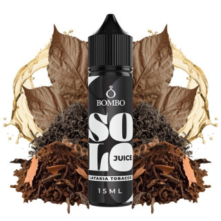 Příchuť Bombo Solo Juice S&V 15 ml Latakia Tobacco (Tabák latakia)