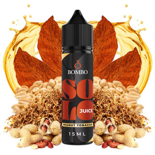 Příchuť Bombo Solo Juice S&V 15 ml Peanut Tobacco (Tabák s arašídy)