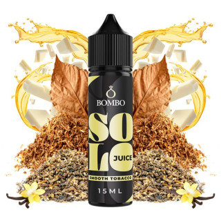 Příchuť Bombo Solo Juice S&V 15 ml Smooth Tobacco (Jemná tabáková směs)