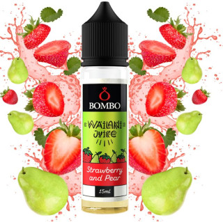 Příchuť Bombo Wailani Juice S&V 15 ml Strawberry and Pear (Jahoda s hruškou)