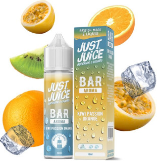 Příchuť Just Juice Bar Range S&V 10 ml Kiwi Passion Orange (Kiwi, marakuja a pomeranč)ra)