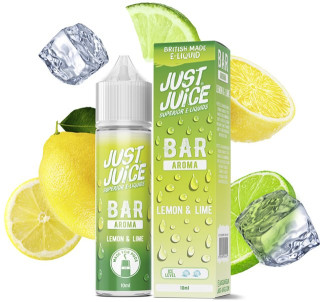 Příchuť Just Juice Bar Range S&V 10 ml Lemon & Lime (Citron & limetka)
