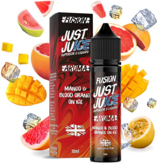 Příchuť Just Juice S&V 10 ml Fusion Mango & Blood Orange On Ice