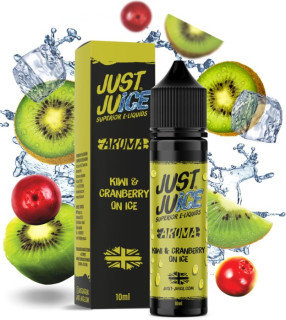 Příchuť Just Juice S&V 10 ml Kiwi & Cranberry On Ice