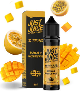 Příchuť Just Juice S&V 10 ml Mango & Passion Fruit