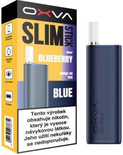 OXVA SLIMSTICK elektronická cigareta 1500 mAh Blueberry 20 mg Blue color