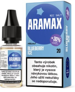 Liquid Aramax SALT Blueberry Ice 10 ml - 10 mg