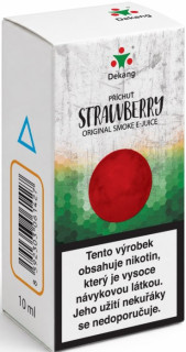 Liquid Dekang Strawberry 10 ml - 3 mg (Jahoda)