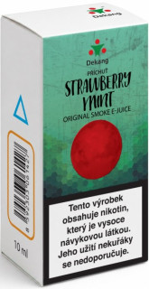 Liquid Dekang Strawberry Mint 10 ml - 18 mg (Jahoda s mátou)
