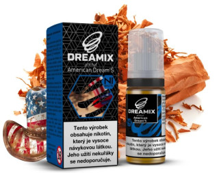 Liquid Dreamix SALT Americký tabák (American Dream'S) 10 ml - 20 mg