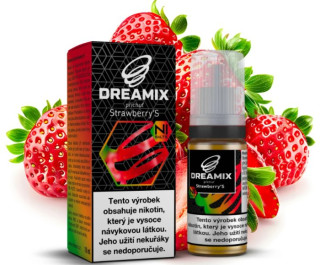 Liquid Dreamix SALT Jahoda (Strawberry'S) 10 ml - 10 mg