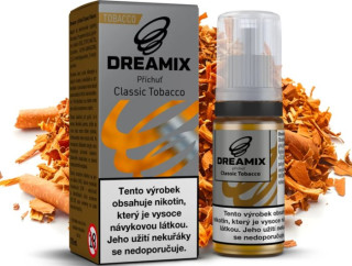Liquid Dreamix - Klasický tabák (Classic Tobacco) 10 ml - 6 mg