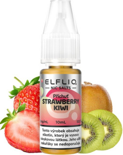 Liquid ELFLIQ Nic SALT Strawberry Kiwi 10 ml - 10 mg